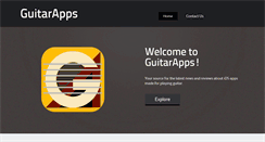 Desktop Screenshot of guitarapps.info