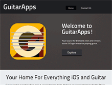 Tablet Screenshot of guitarapps.info